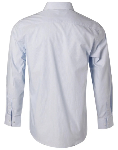 Picture of Winning Spirit, Mens Fine Stripe L/S Shirt